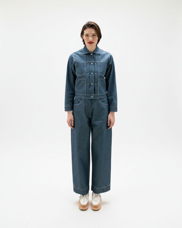 W'MENSWEAR ENGINEER'S JACKET IN DENIM W'MENSWEAR ENGINEER'S JACKET IN DENIM