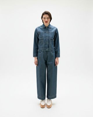 W'MENSWEAR ENGINEER'S JACKET IN DENIM W'MENSWEAR ENGINEER'S JACKET IN DENIM