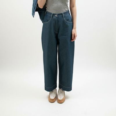 W'MENSWEAR WENDY TROUSERS IN DENIM W'MENSWEAR WENDY TROUSERS IN DENIM