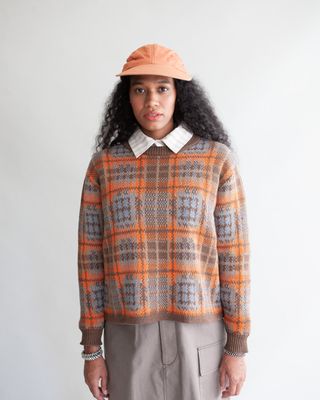 WAFFLE PULLOVER - BLOCK I WAFFLE PULLOVER - BLOCK I