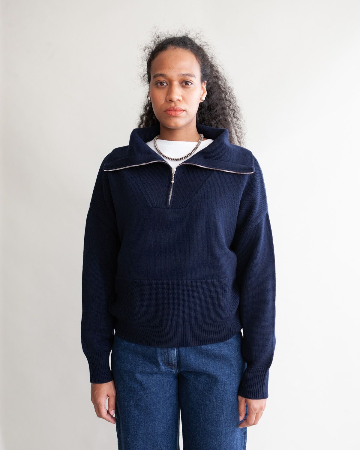 TRACK SWEATER - BLOCK I