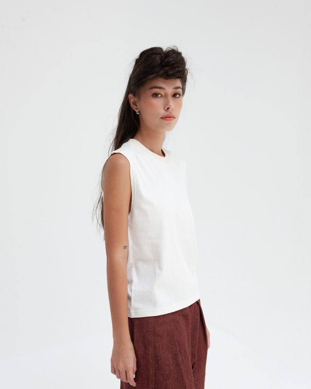 W'MENSWEAR W'MENS TANK IN NATURAL