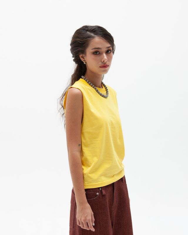 W'MENSWEAR W'MENS TANK IN MAJESTIC YELLOW