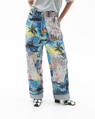 BORO FOR PEACE BY W'MENSWEAR HAWAII BORO WORK JEAN