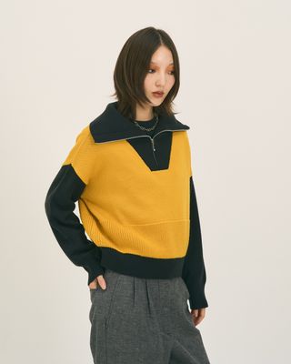 TRACK SWEATER - BLOCK I
