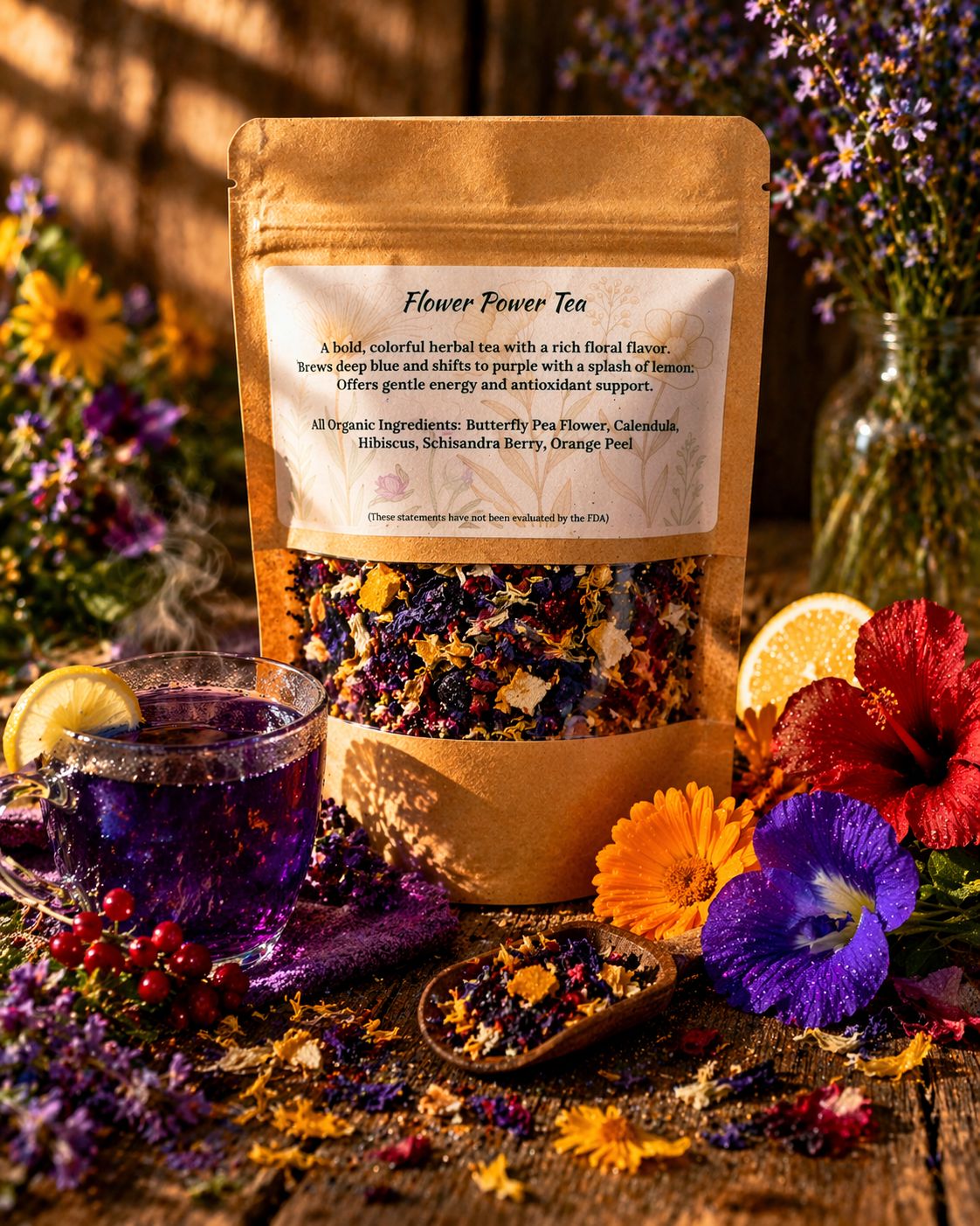 Flower Power Tea
