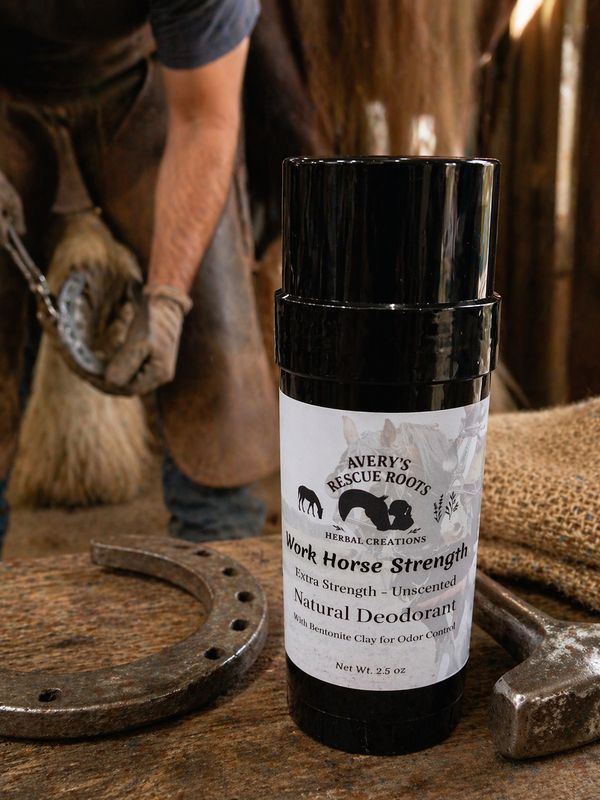Work Horse Strength - Natural Deodorant