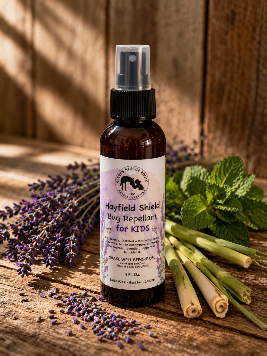 Hayfield Shield KIDS - Natural Bug Repellant
