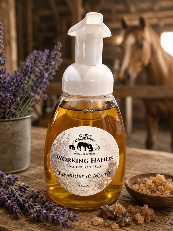 Working Hands Foaming Hand Soap - Lavender &amp; Myrrh