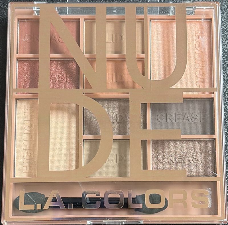 L.A. Colors Nude Eyeshadow Palette