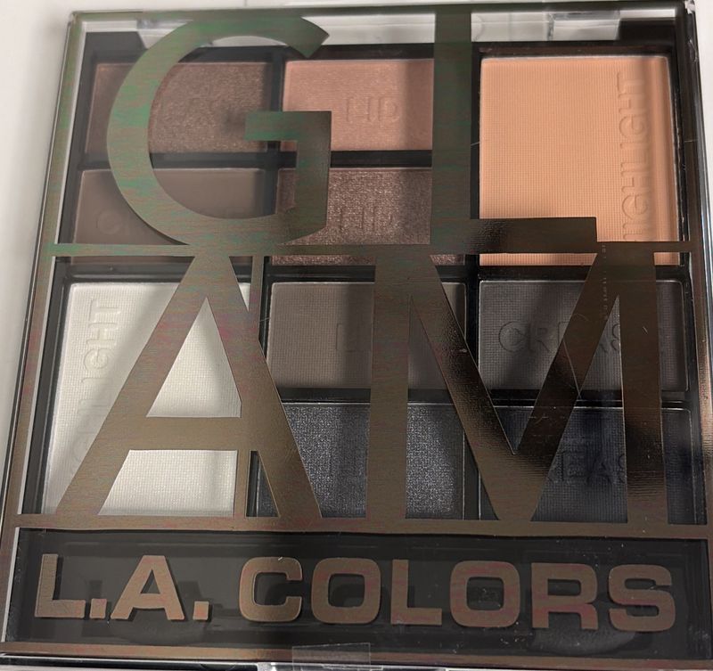 L.A. Colors Glam Eyeshadow Palette