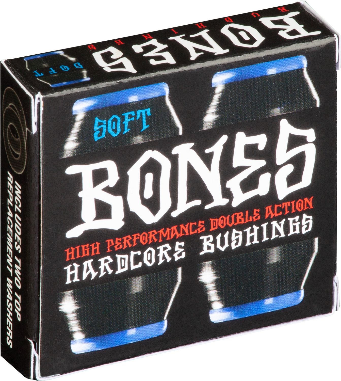 Bones Hardcore Bushings, Color: Black, Duro: Soft