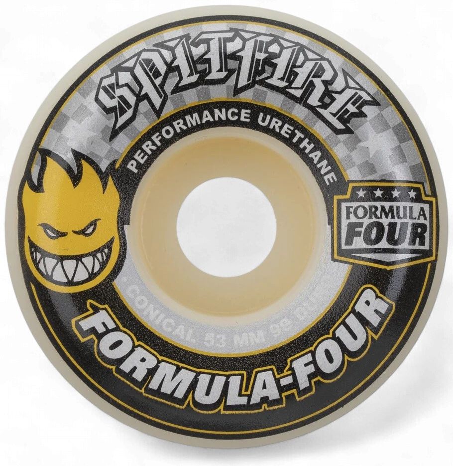 Spitfire Formula Four Conical Wheels, Duro: 99, Size: 52