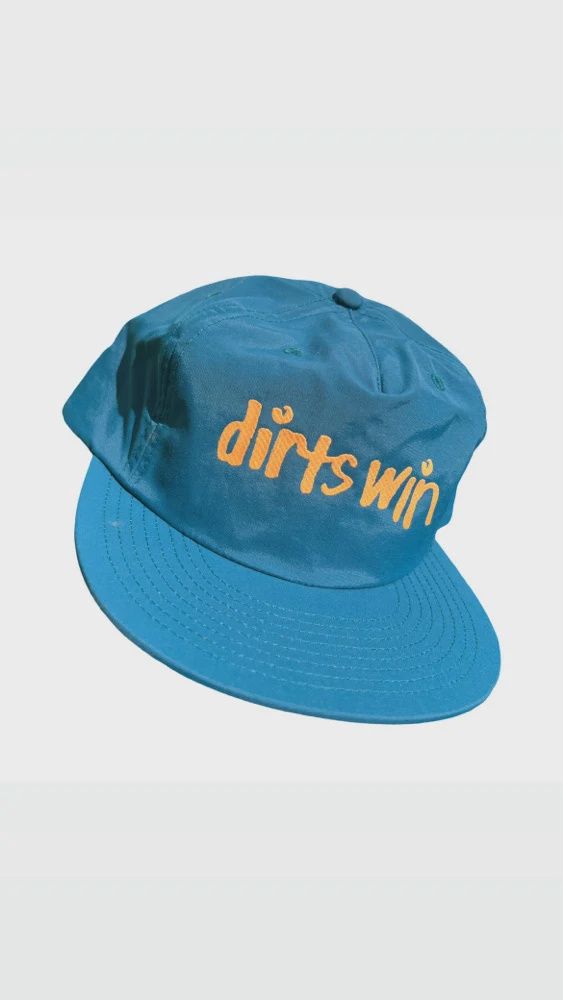 Dirts Win Script Hat, Color: Teal