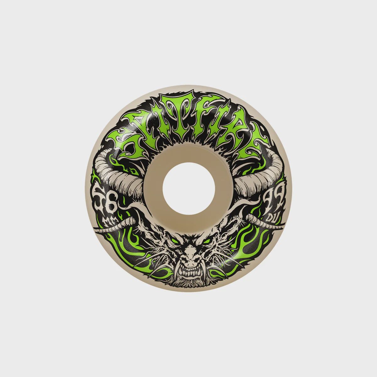 Spitfire Formula Four Demon Redux Conical Full 99DU Wheel, Size: 56