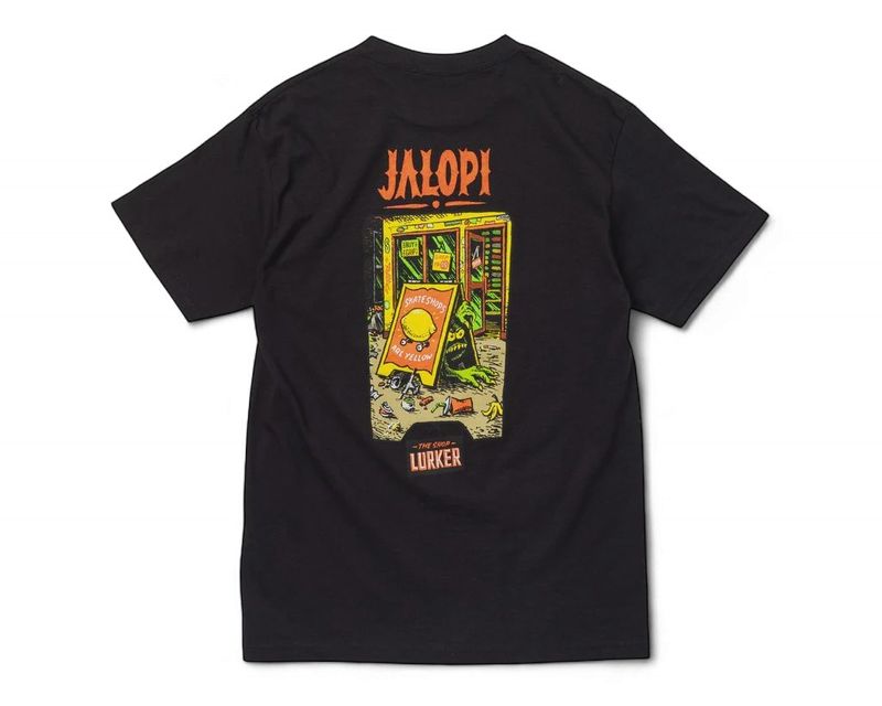 Antihero Jalopi Skate Shop Black Shirt