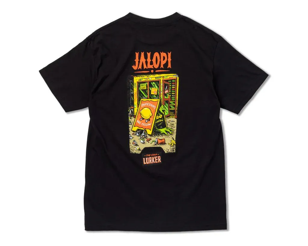 Antihero Jalopi Skate Shop Black Shirt, Size: Xl