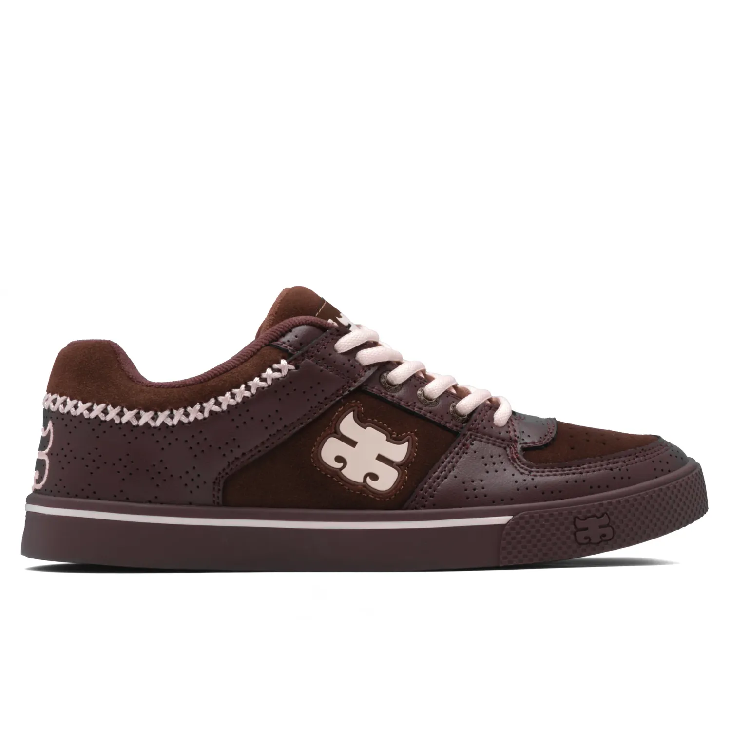 Ipath Reed Low Brown Suede &amp; Cream Shoes, Size: 8
