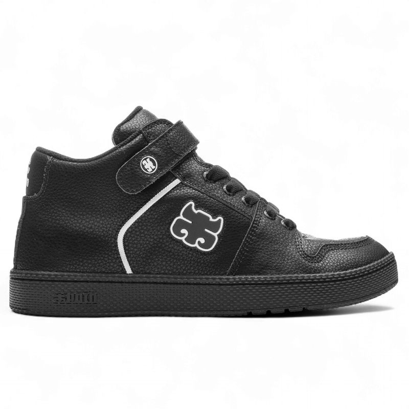 Ipath Grasshopper Black Pebble Leather Shoes