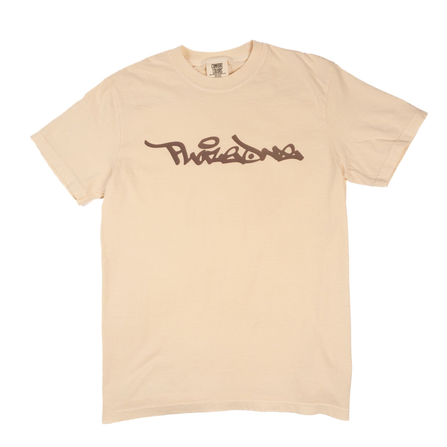 Phaze Cream Handstyle Shirt, Color: Brown on Cream, Size: Xs