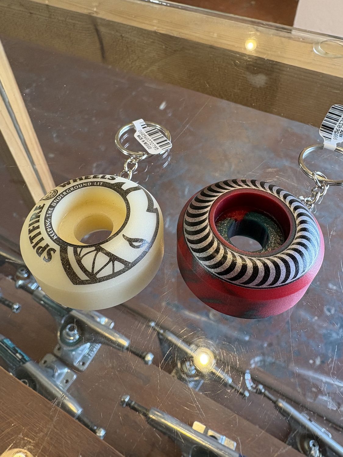 Spitfire Wheel Keychain