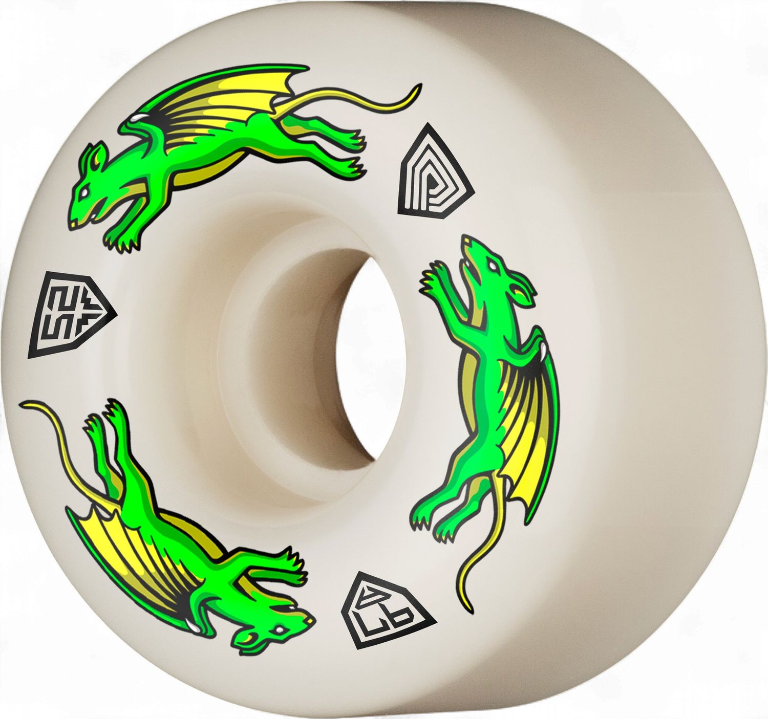 Powell Peralta NANO-RATS Wheels, Duro: 97A, Size: 52x34