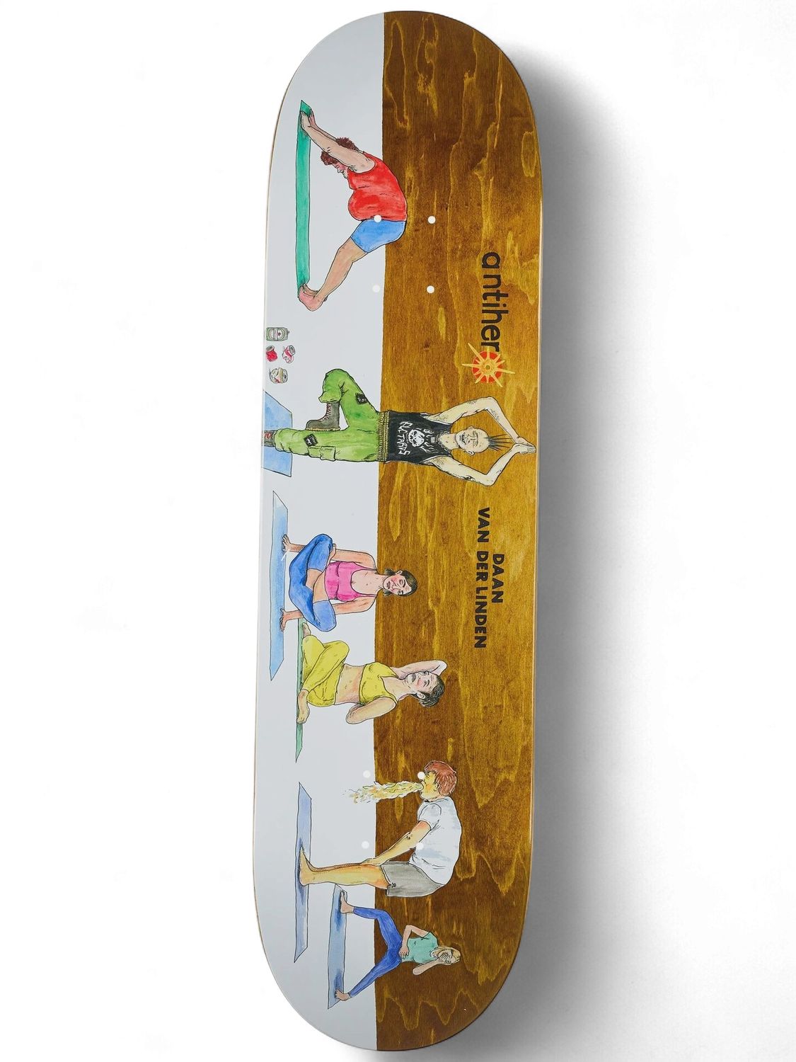 Antihero Linden I Farted In Yoga Class 8.38 Deck