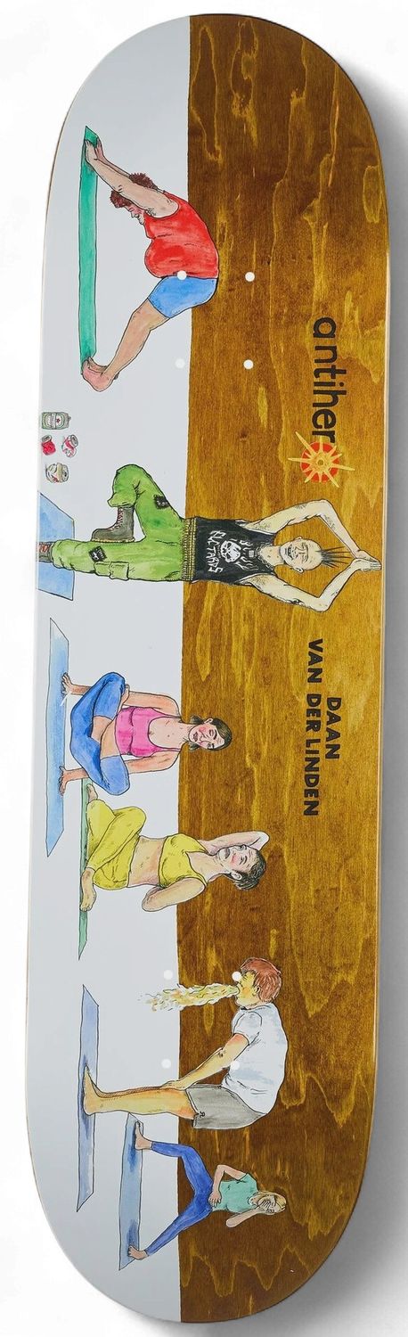 Antihero Linden I Farted In Yoga Class 8.38 Deck