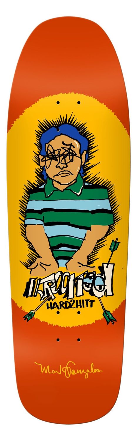 Krooked Gonzales Hard2Hitt 9.81 Deck