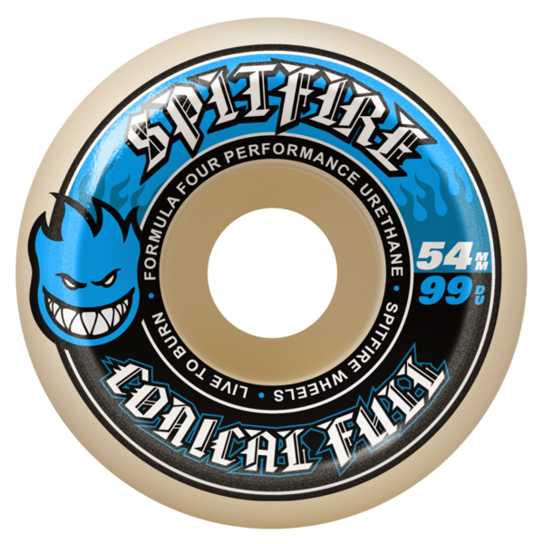 Spitfire Wheels F4 Conical Full 99a, Size: 54