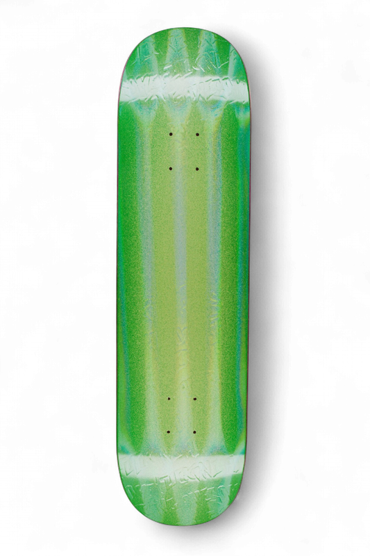 FA Neon Green Stamp Embossed