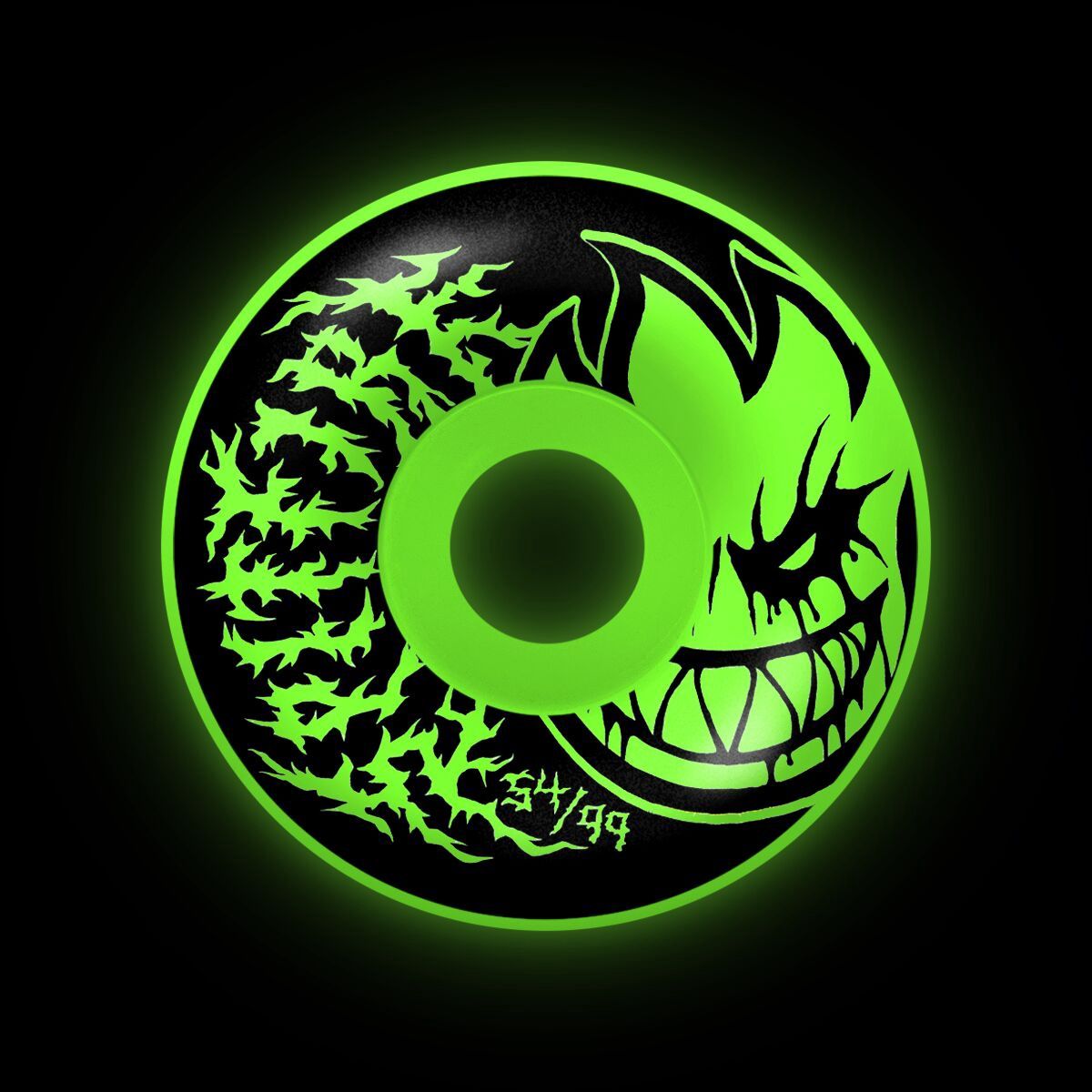Spitfire Wheels F4 99 Radial Full Big Head Deathmask 54