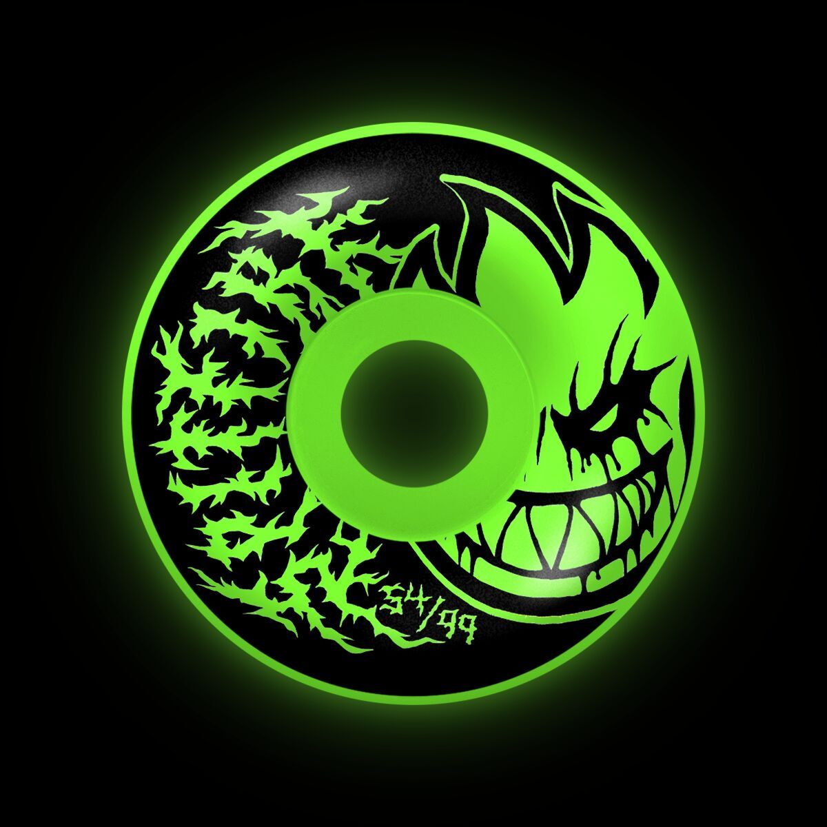 Spitfire Wheels F4 99 Radial Full Big Head Deathmask 54