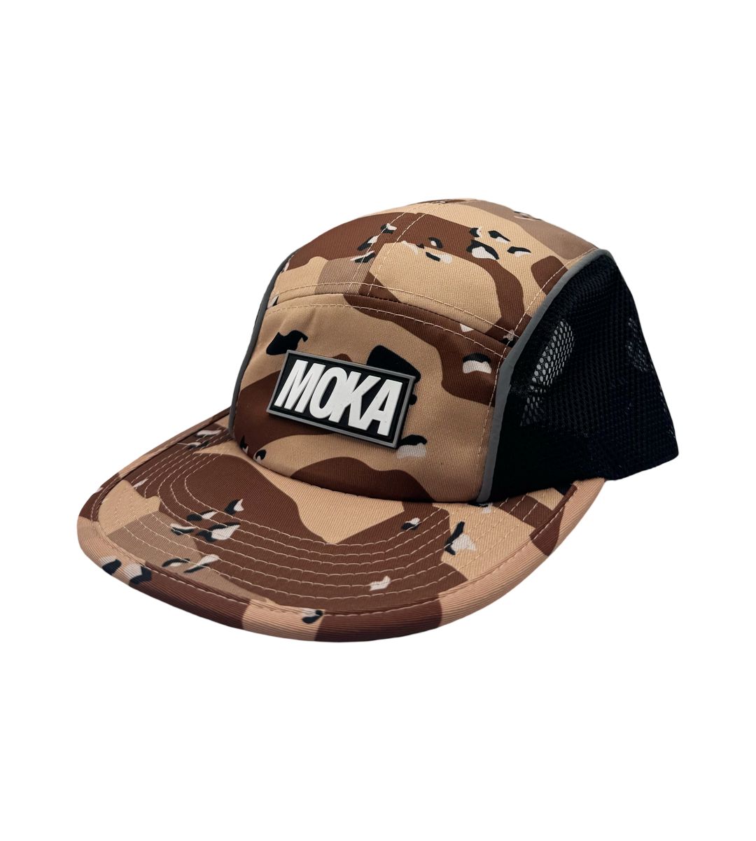 Moka Runner 5 Panel Camo Hat