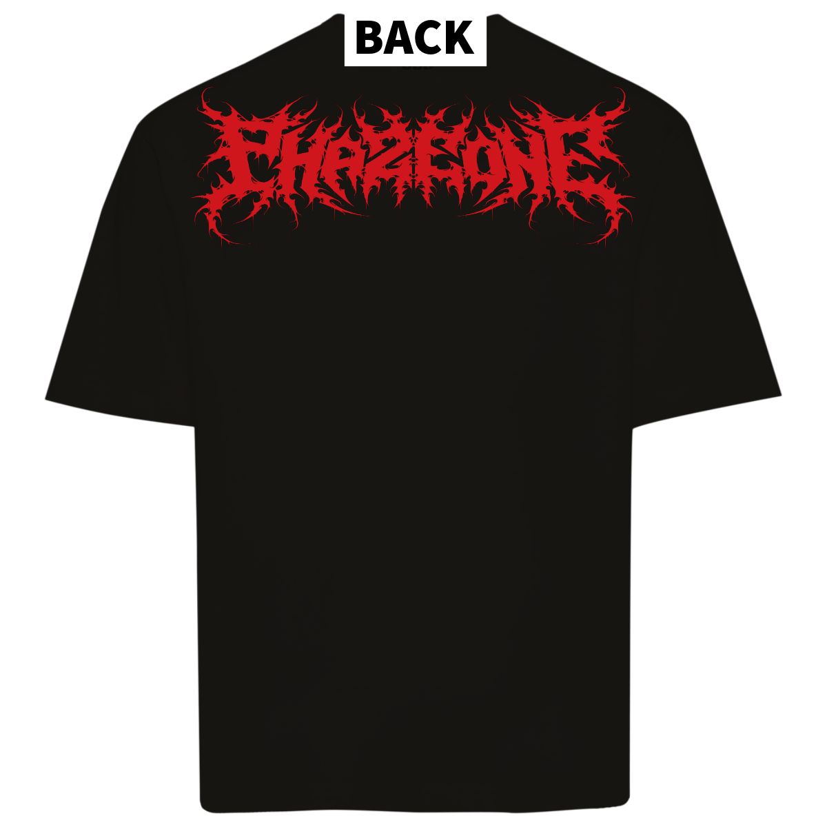 Phaze Metal Black Shirt, Color: Black, Size: Small, Style: Red