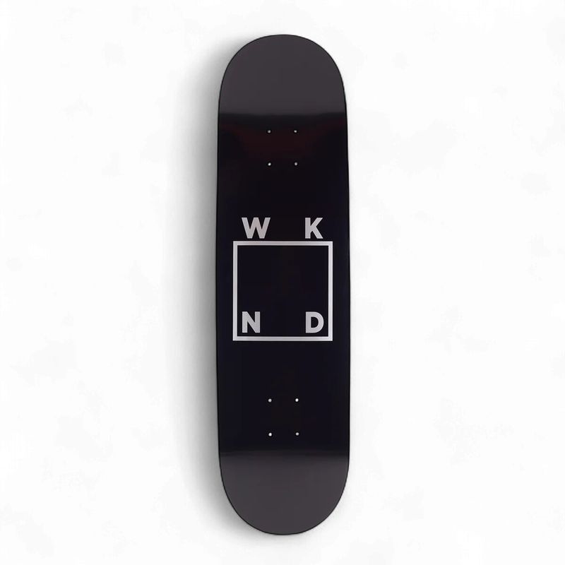 WKND Logo 8.375 Black Deck