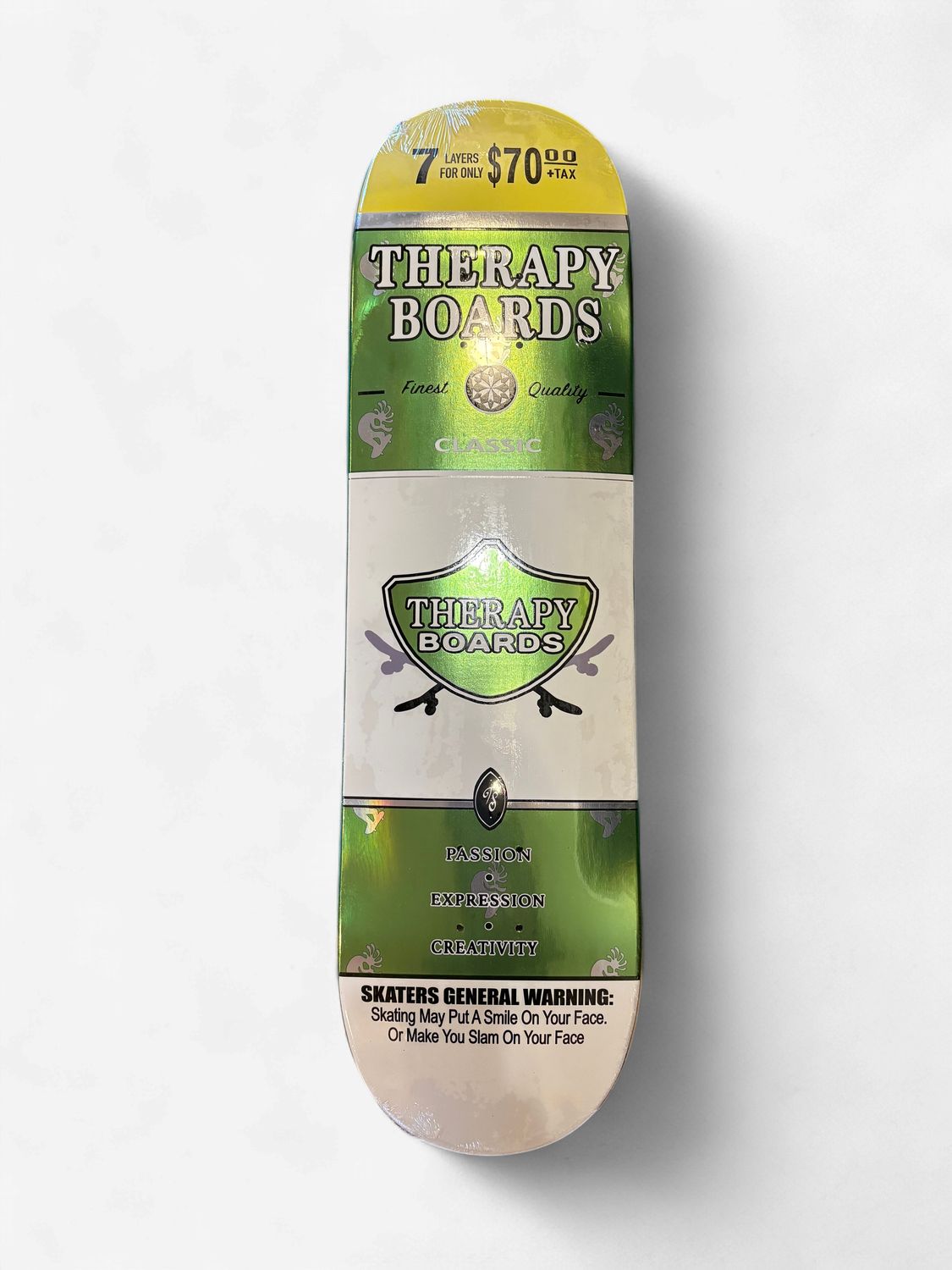 Therapy Green Swisher Deck, Size: 8.38