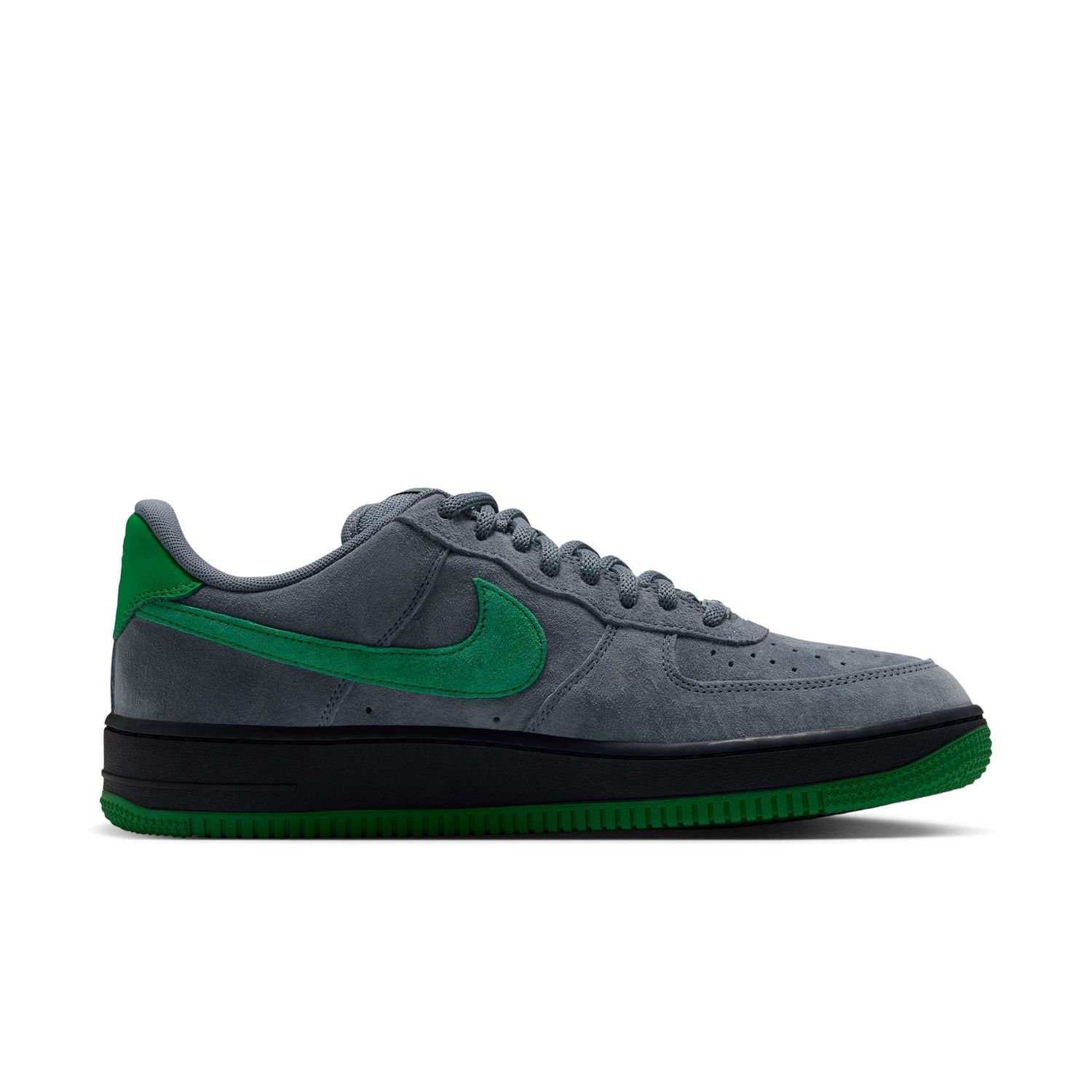 NIKE SB AIR FORCE 1 SE Cool Grey/ Court Green Shoes, Size: 7.5