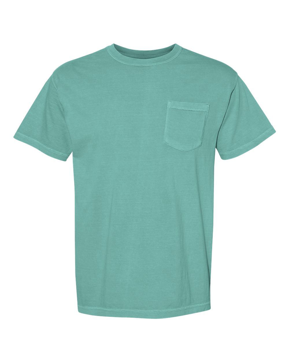 6030 COMFORT COLORS GARMENT-DYED POCKET T-SHIRT-SEAFOAM