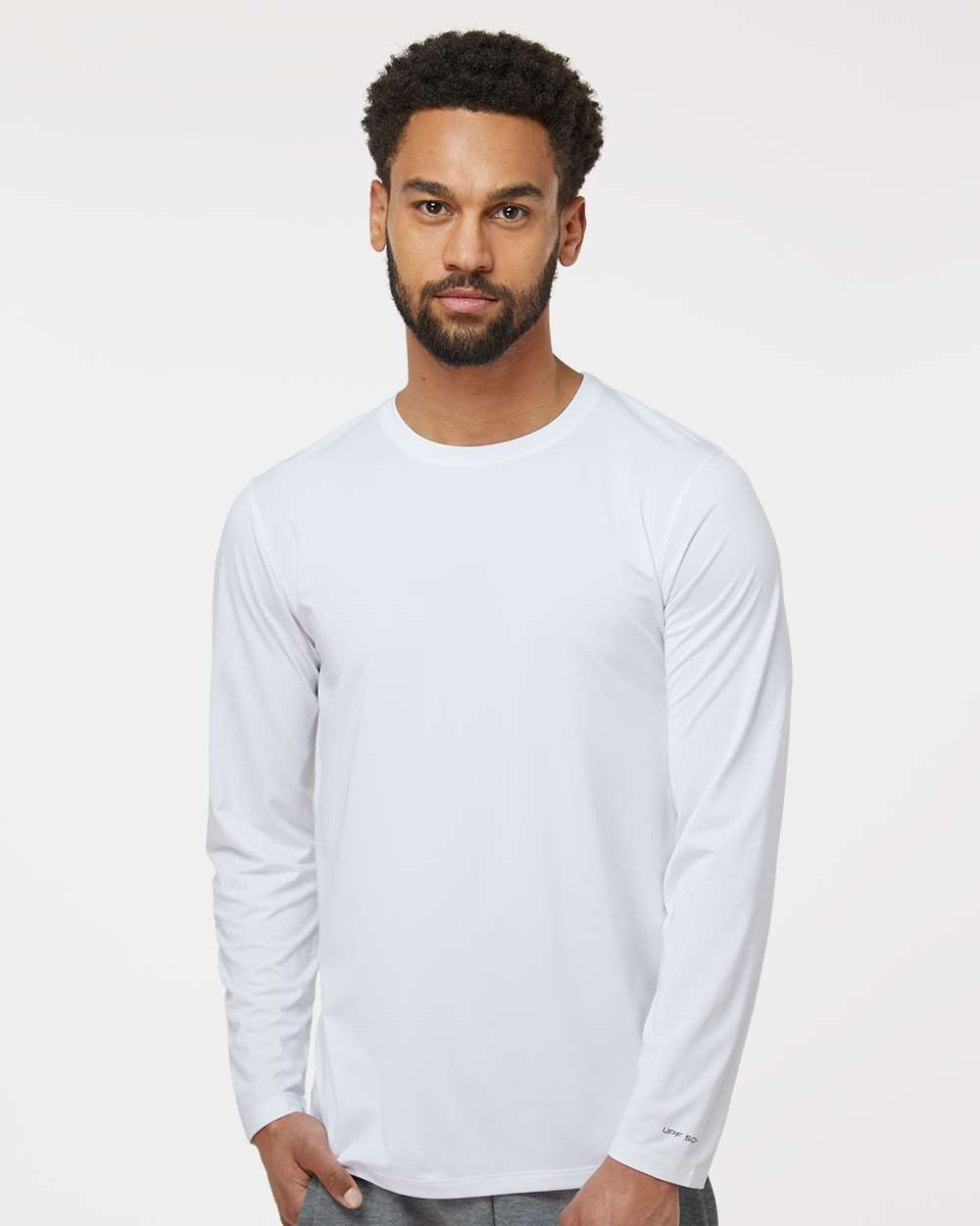 222 UNISEX ARUBA PERFORMANCE LONG SLEEVE T-SHIRT-WHITE