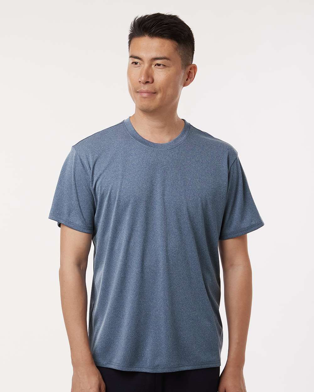 48000 MEN'S PRO-LOCK PERFORMANCE T-SHIRT- HTR.NAVY