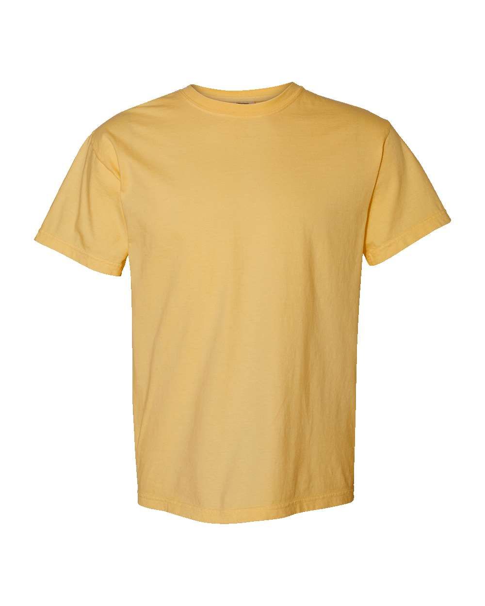 1717 COMFORT COLORS GARMENT-DYED T-SHIRT- MUSTARD