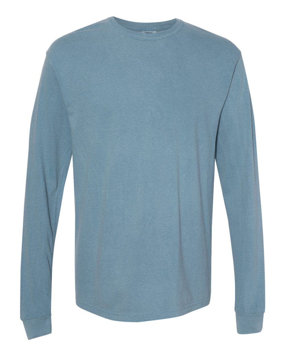 6014 COMFORT COLORS GARMENT-DYED LONG SLEEVE T-SHIRT-ICE BLUE