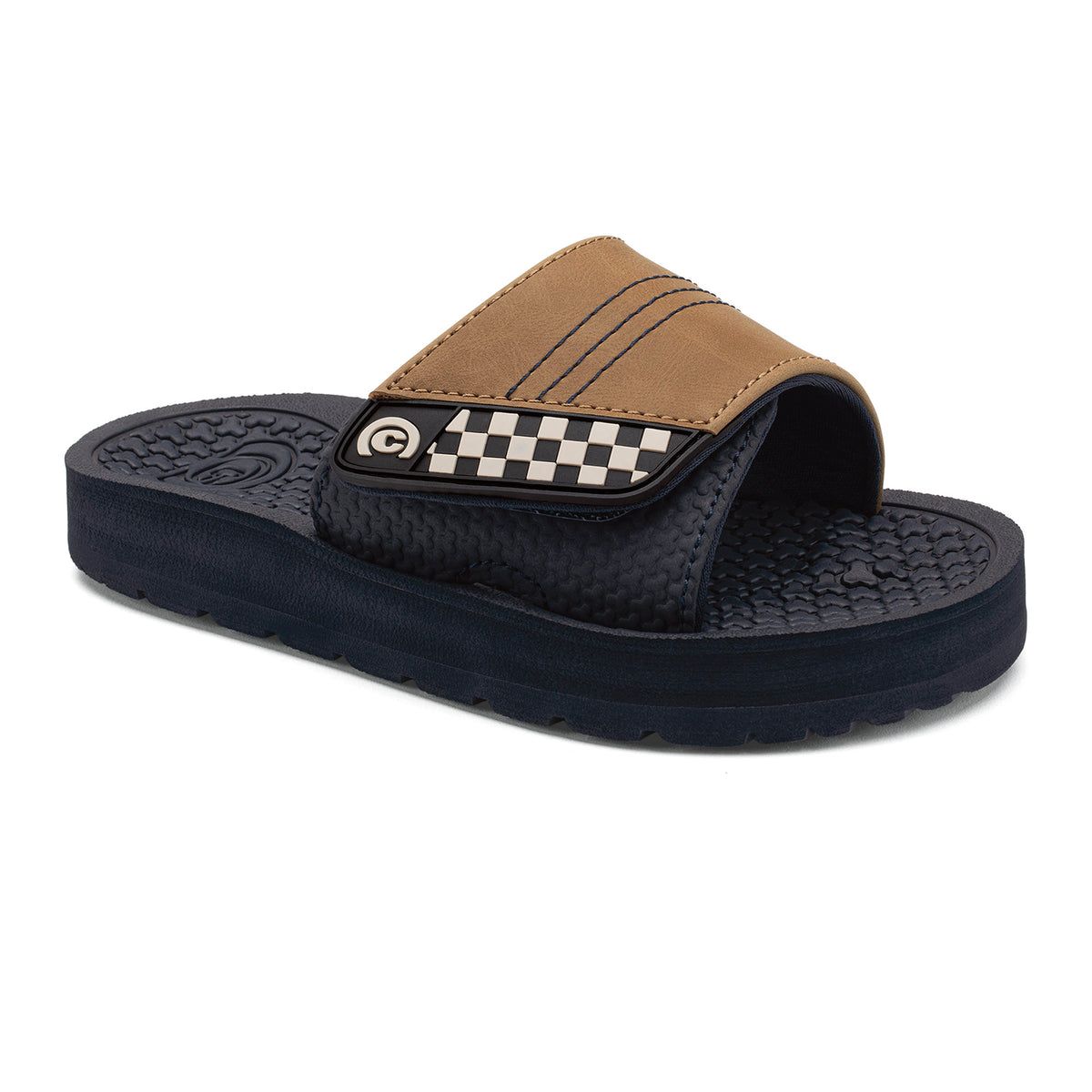 Cobian Boys' Futures Slide Sandals | Tan