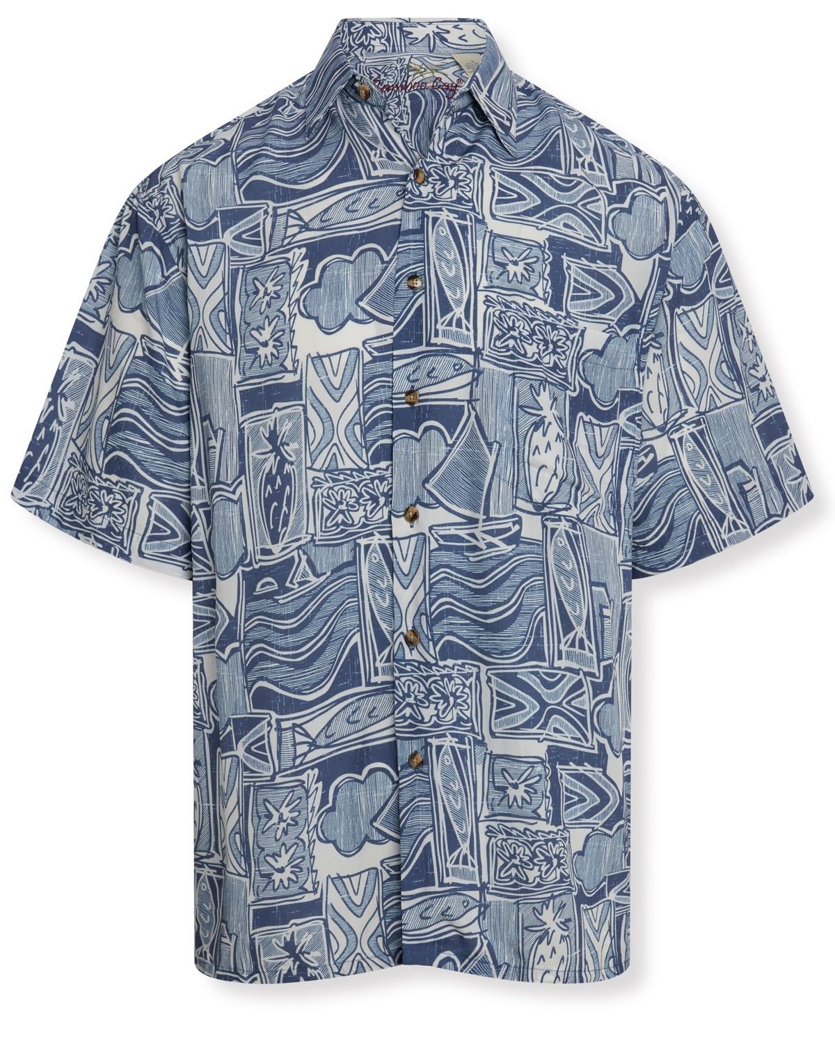DG257 ISLAND BOUQUET MEN SHIRT