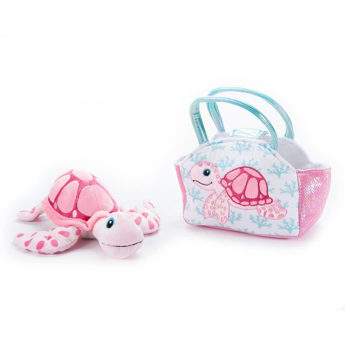 724524 PURSE/PLUSH SEA TURTLE