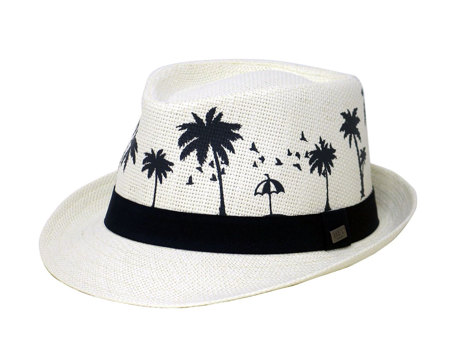 FT6245 PALM FEDORA HAT