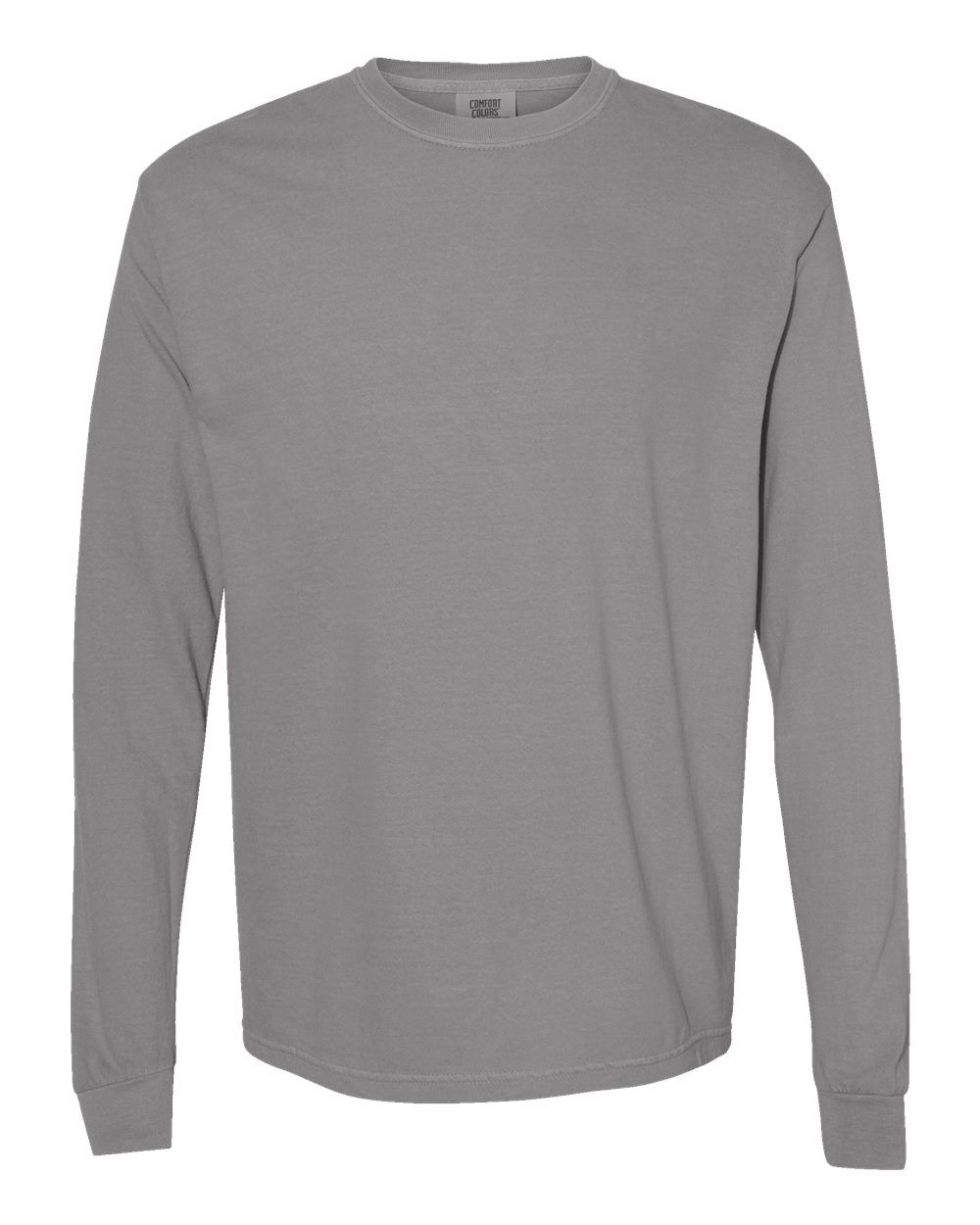 COMFORT COLORS LONG SLEEVE GREY