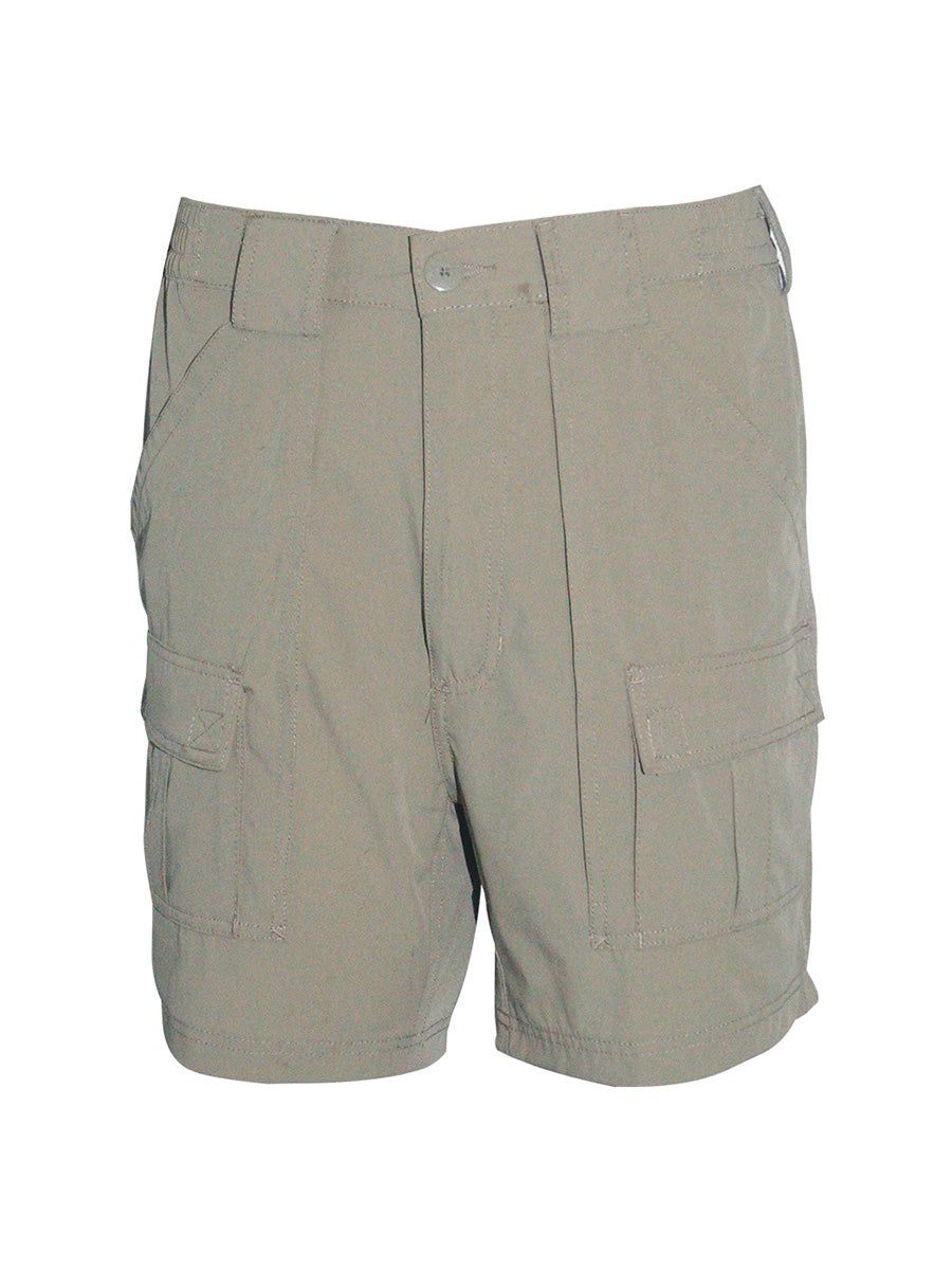 M039432 STRECH TRADER MAN SHORTS-KHAKI