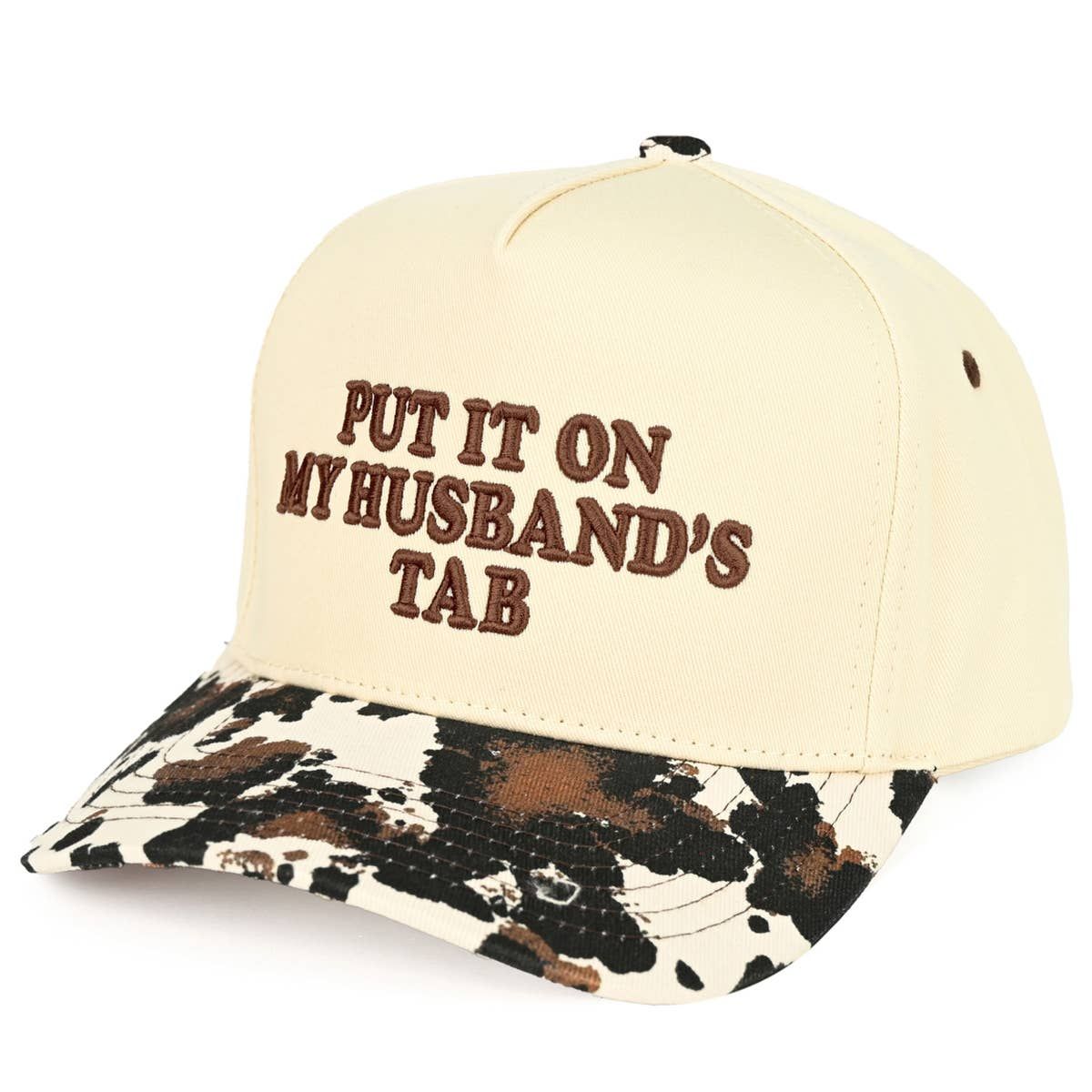 TCM0050 PUT IT ON MY HUSBAND'S TAB TRUCKER HAT
